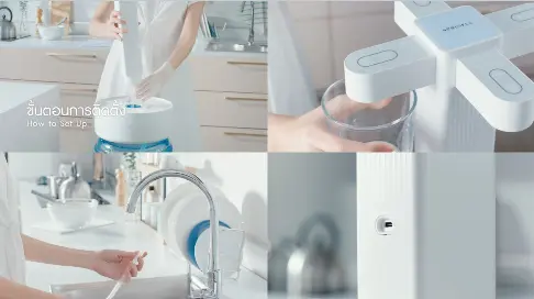 SPRINKLE 4-outlet Water Dispenser VDO demonstration