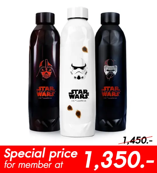 ชุดกระบอกน้ำสแตนเลส Star Wars